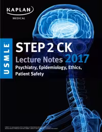 خرید و دانلود نسخه کامل کتاب Kaplan USMLE - Step 2 CK Lecture Notes 2017 Psychiatry