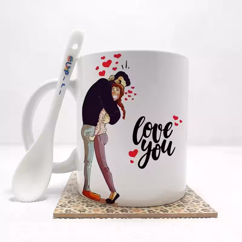 خرید ماگ-لیوان عشق love بدون .،زیر لیوانی . کد 141