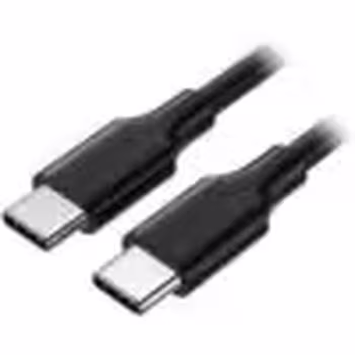 کابل USB-C به USB-C مشکی 1 متری 60 وات مدل UGREEN US286