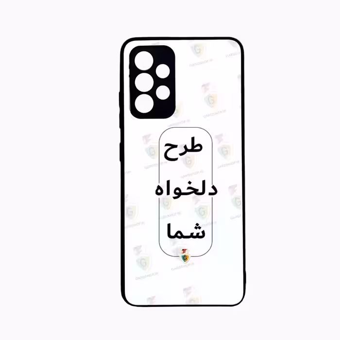 قاب طرح دلخواه گوشی سامسونگ A32 4g محافظ لنز پشت گلس