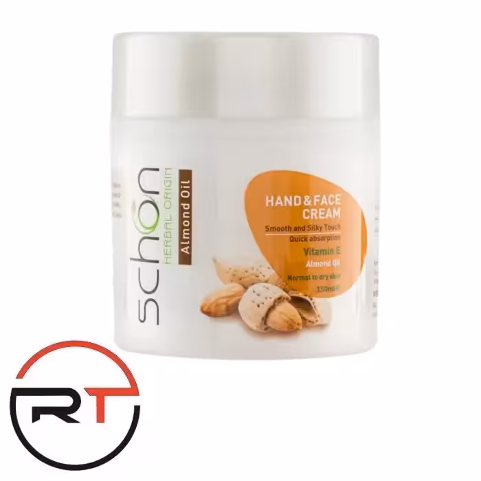 کرم دست و صورت حاوی روغن بادام شون 150 میلی