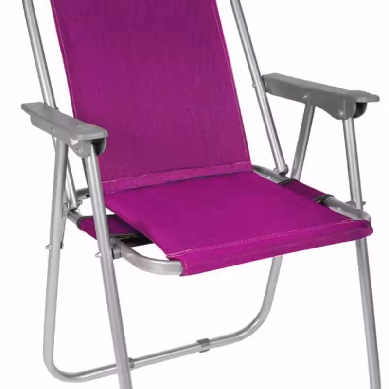 صندلی مسافرتی تاشو 7فنره  کف دولایه  لوله ضخیم