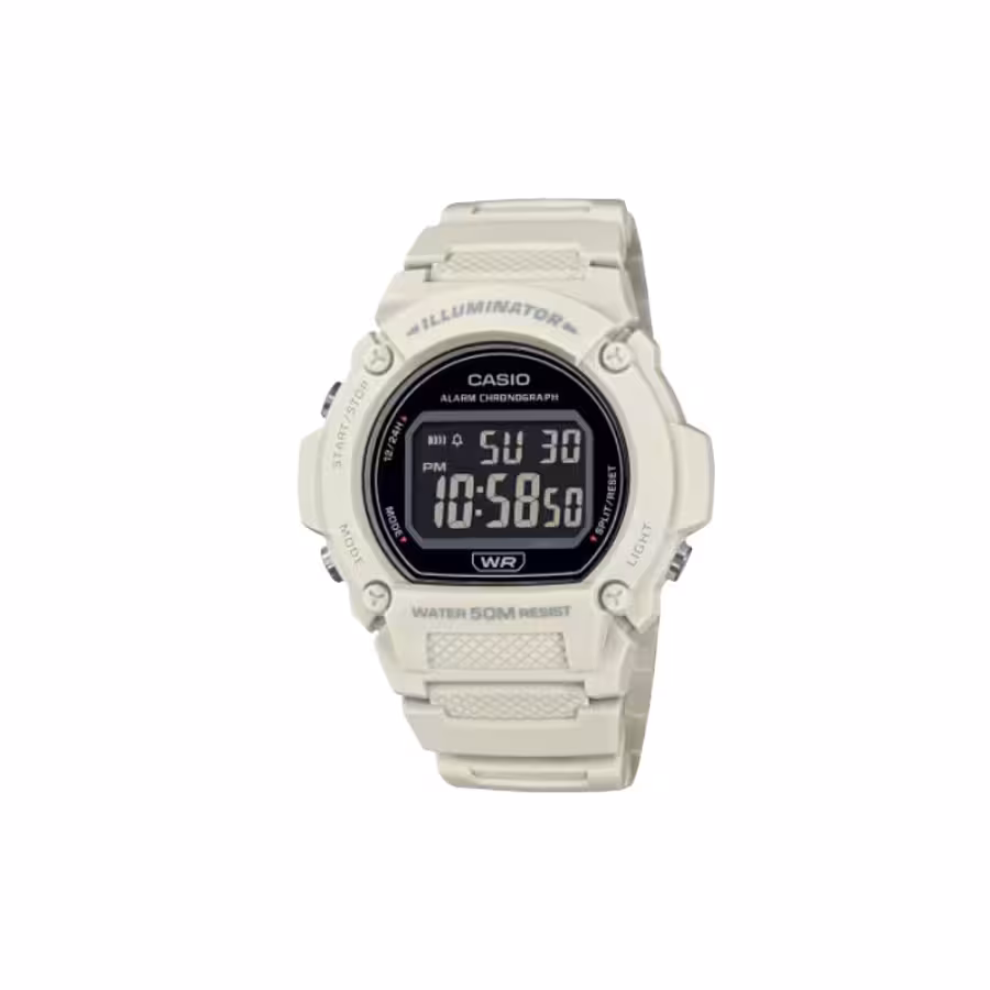 ساعت مچی کاسیو CASIO W-219HC-8BV