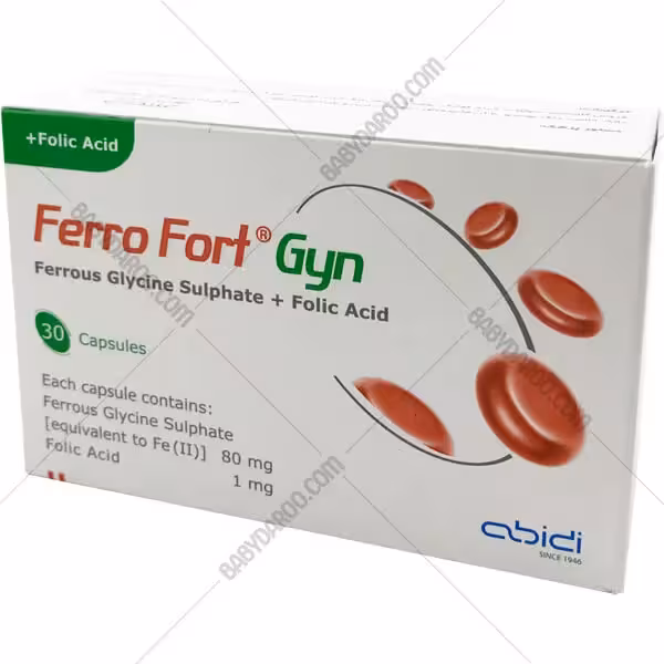 کپسول فروفورت گاین عبیدی 30 عددی  Ferro Fort Gyn