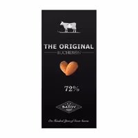 شکلات تلخ تخته‌ای 72% بوچرون به همراه بادام 90 گرم