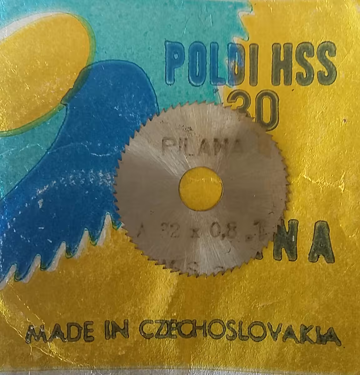 فرز اره ای POLDI چکسلواکی HSS سایز  0.8 * 32 میلیمتر