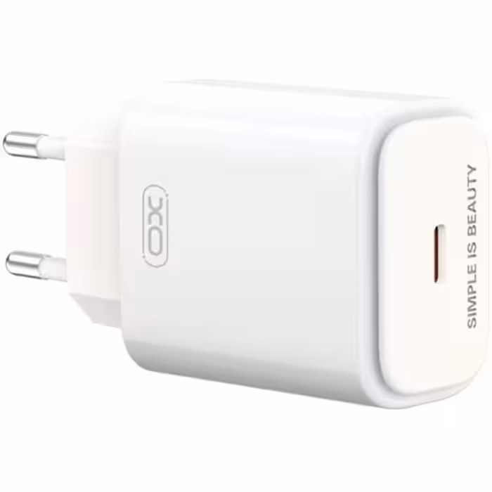 آداپتور شارژ 20 وات همراه با کابل ایکس او XO-L90B(EU) Quick Charger Suit