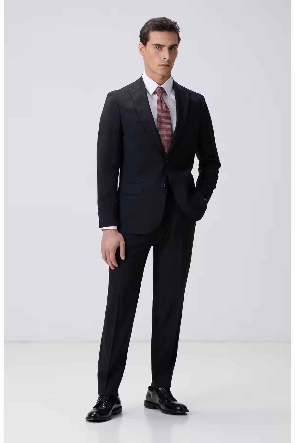 کت وشلوار مشکی مردانه و شلوار کلاسیک پشم سیاه نتورک Network