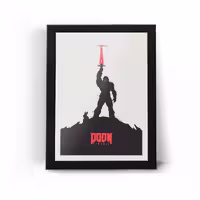 تابلو قاب دووم Doom