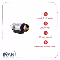 جت هیتر دوموتوره گازی نیرو تهویه البرز مدل 2G-100