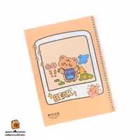 دفتر خط دار 60 برگ حاشیه دار نارنجی پیتیکو (PITICO)