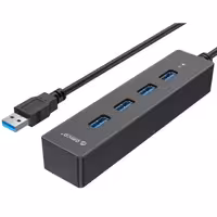 هاب یو اس بی 4 پورت اوریکو Orico 4 Port USB3.0 HUB W8PH4-U3