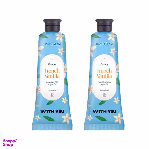 کرم مرطوب کننده ویت یو مدل French Vanilla حجم 50 میلی لیتر مجموعه 2 عددی