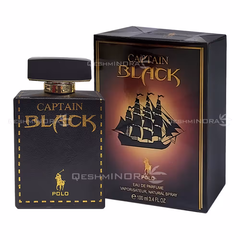 ادکلن کاپتان بلک پولو Polo Captain Black