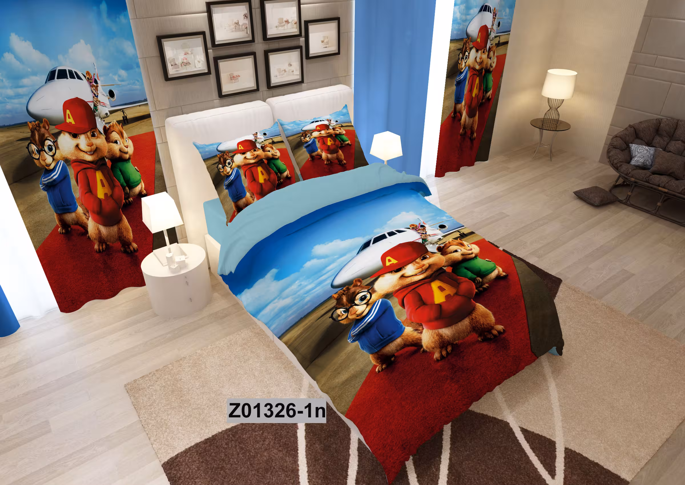 لحاف روتختی تنسل سه بعدی (3D) کالای خواب متین کد 1326