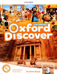 كتاب انگلیسی آکسفورد دیسکاور Oxford Discover 3 2nd - SB WB DVD
