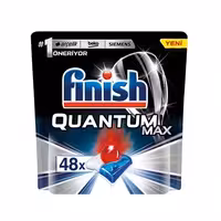 قرص ظرفشویی FINISH QUANTOM MAX بسته 48 عددی