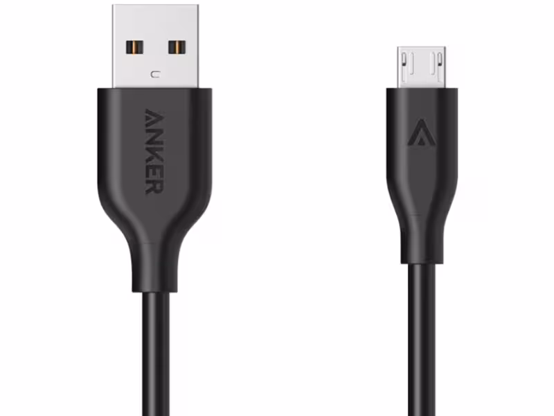 کابل تبدیل USB به microUSB انکر مدل A8232 به طول 0.9 متر