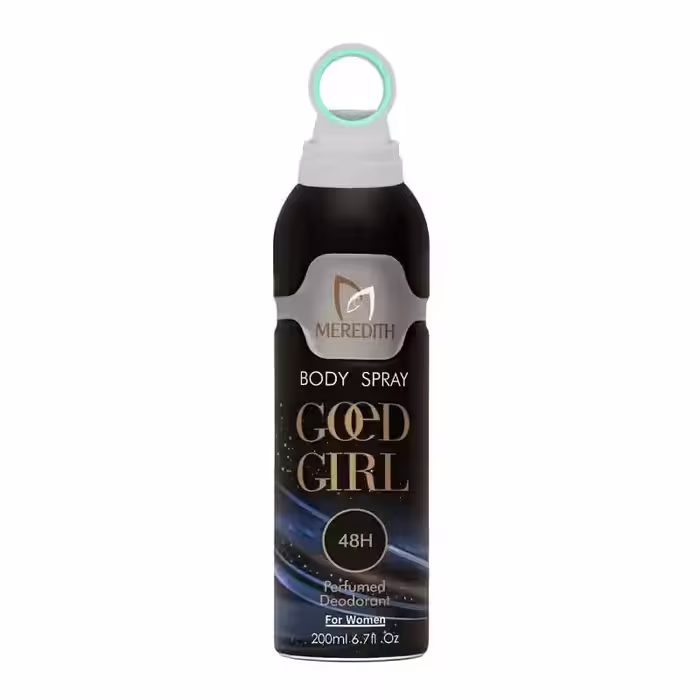 اسپری بدن مردیت زنانه مدل گودگرل | Meredith Body Spray Good Girl حجم 200 میل