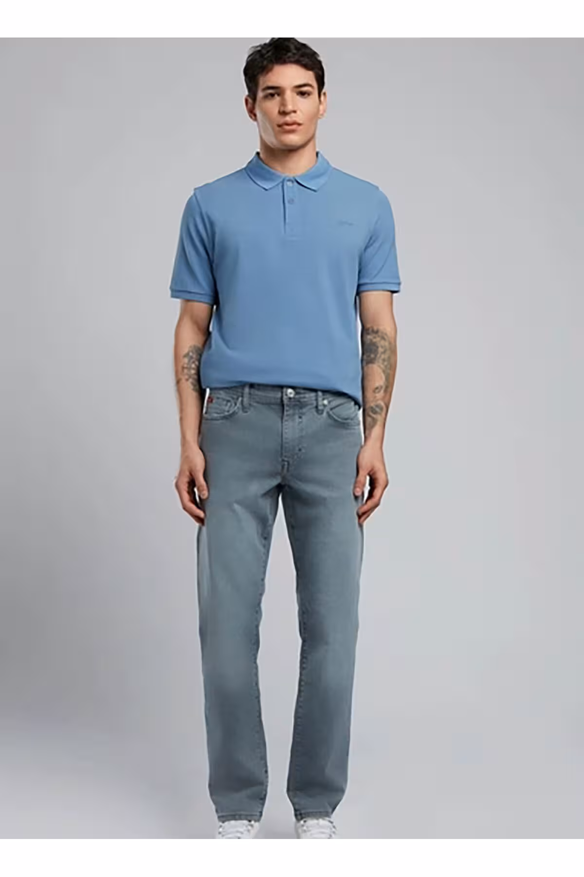 شلوار جین مردانه کمر طبیعی باریک 252 LCM JAGGER OCTOPUS IG M Lee Cooper