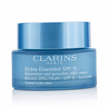 کرم مرطوب کننده و آبرسان هیدرا اسنشیال کلارنس ( CLARINS – Hydra-Essentiel Moisturizes & Quenches Silky Cream SPF15)