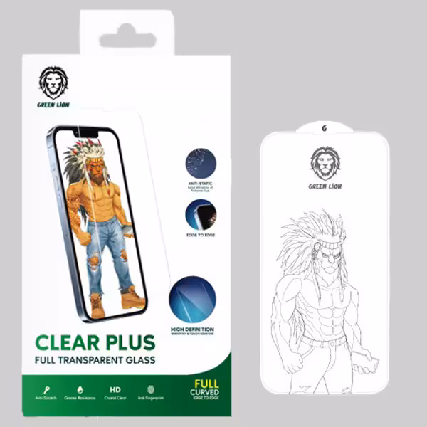 محافظ صفحه نمایش گرین مدل Clear Plus مناسب برای گوشی موبایل اپل iPhone 13/13 Pro