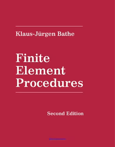 خرید و دانلود نسخه کامل کتاب Finite Element Procedures