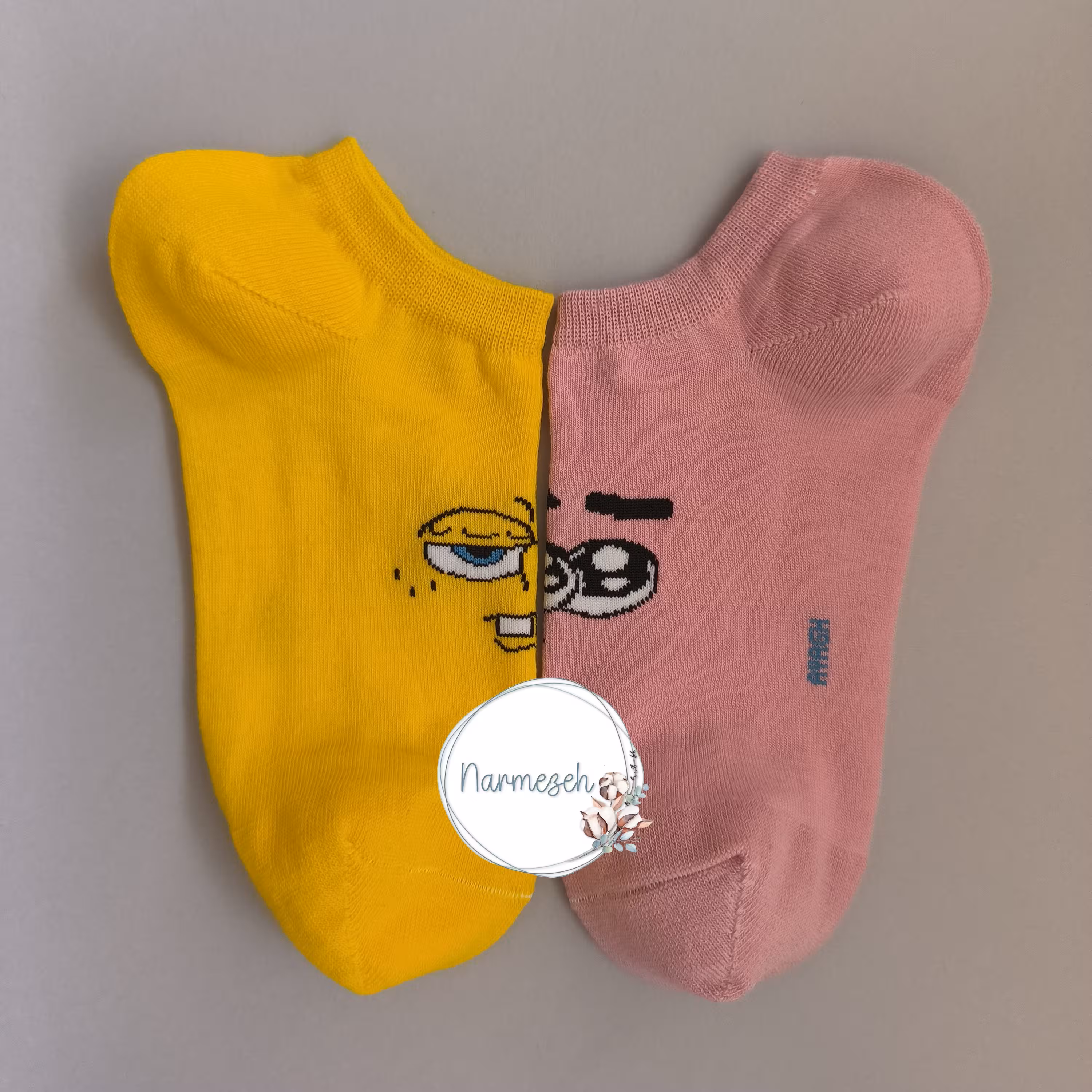 جوراب زیرقوزکی باب اسفنجی و پاتریک