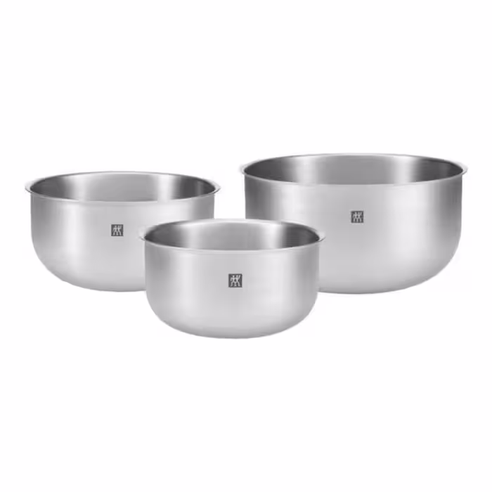 ست 3 عددی کاسه استیل خالص زولینگ (دو بچه) Zwilling Prep ضد زنگ 1030705