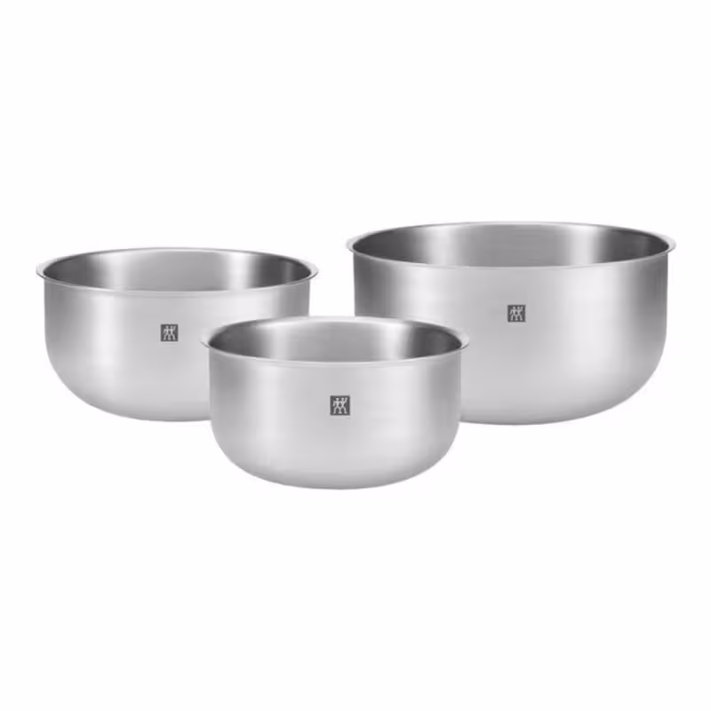ست 3 عددی کاسه استیل خالص زولینگ (دو بچه) Zwilling Prep ضد زنگ 1030705