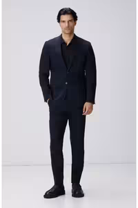 کت وشلوار مردانه WOOL BLUE MIZ اورجینال Network