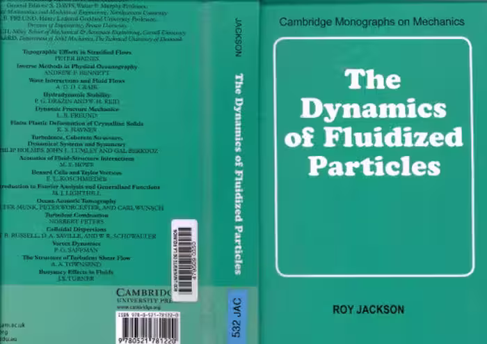 خرید و دانلود نسخه کامل کتاب The dynamics of fluidized particles