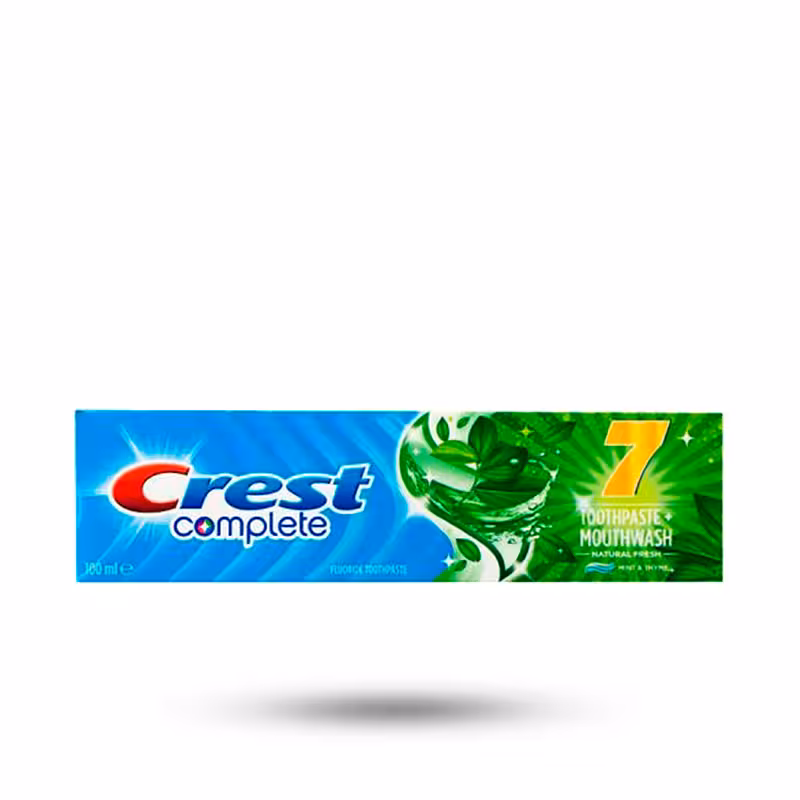 خمیر دندان کرست نعنایی مدل Crest Complete 7 حجم 100 میل