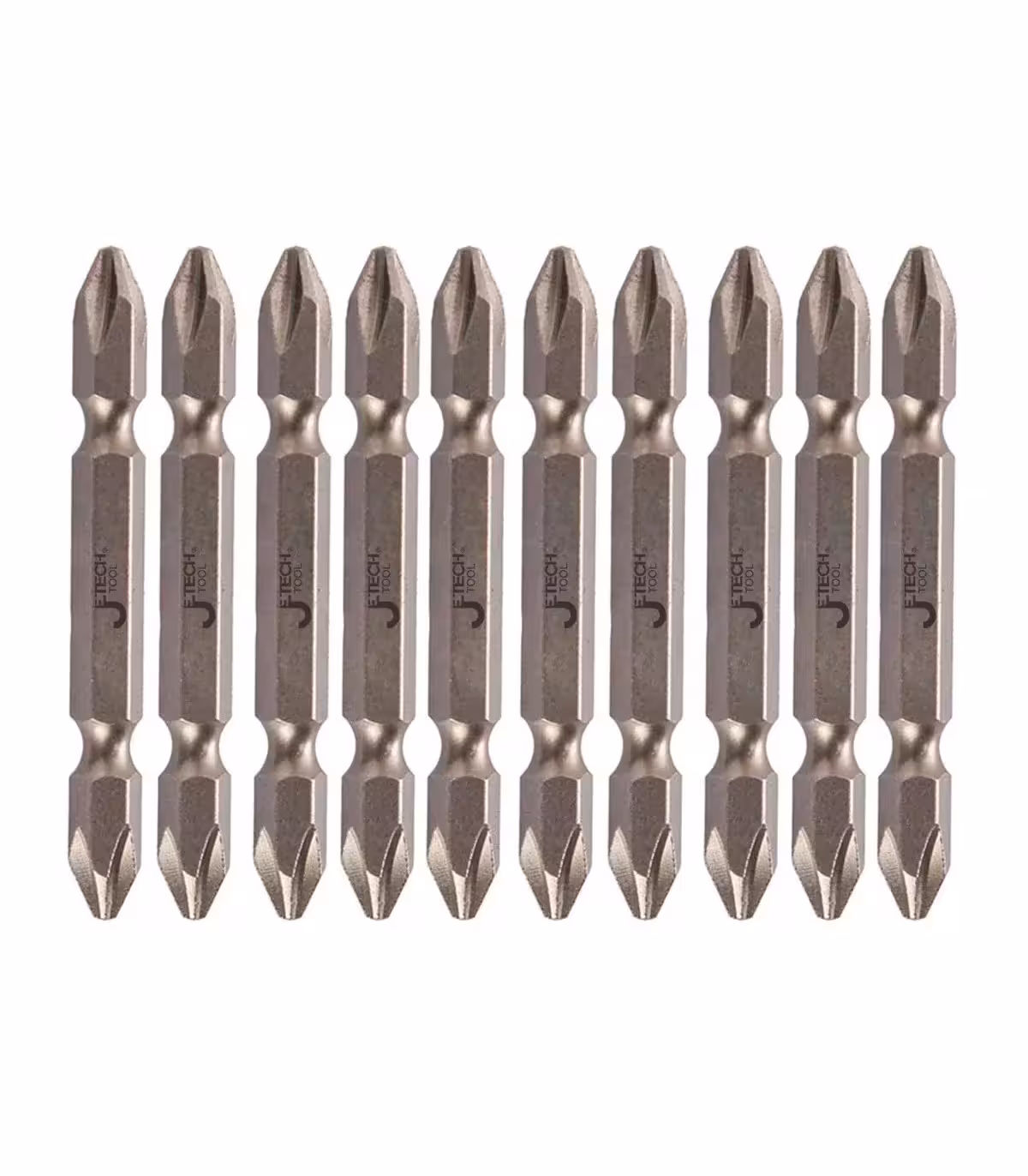 نوک پیچ گوشتی چهارسو 10 عددی برند جتک JETECH