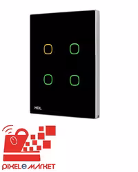 کلید لمسی هوشمند چهار پل سری iTouch برند HDL