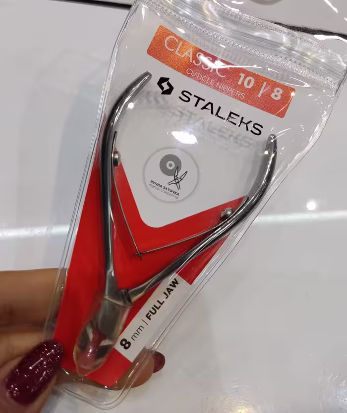 نیپر پوست و ناخن گوشه گیر حرفه ای کلاسیک مدل NC-10-8 استالکس staleks