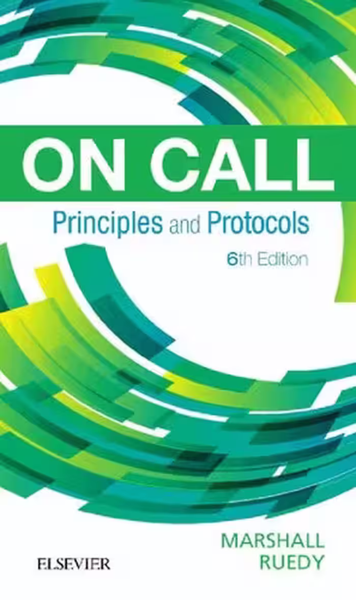 خرید و دانلود نسخه کامل کتاب On Call Principles and Protocols, 6E [TRUE PDF]