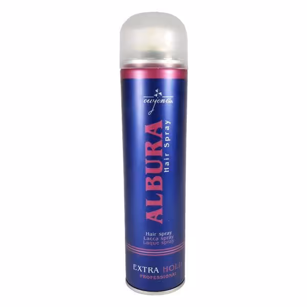 اسپری حالت دهنده مو آلبورا مدل Extra Hold حجم 150 میلی لیتر Albura