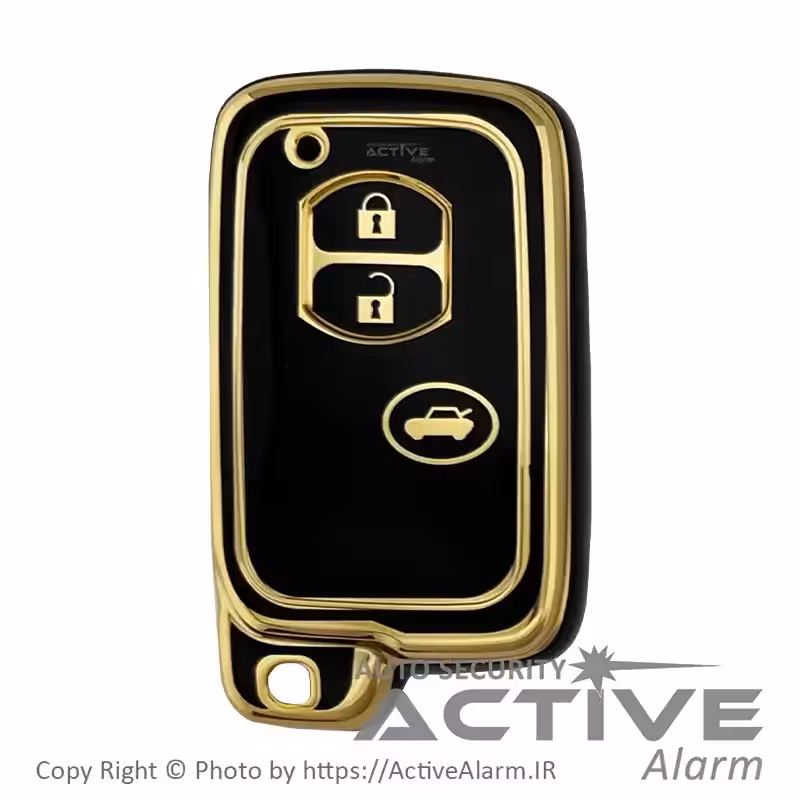 کاور کربن TPU فابریک خودرو تویوتا اسمارت (سه دکمه)