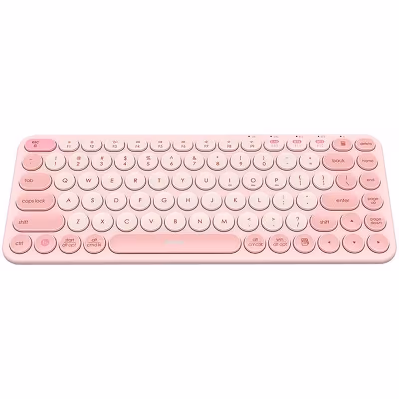 کیبورد بی سیم بیسوس مدل K01A B00955503413 Wireless Tri-Mode | کالا مکس