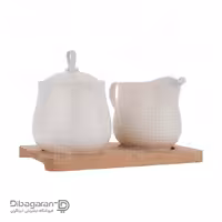 ظرف سرو شیر شکر چوب چینی