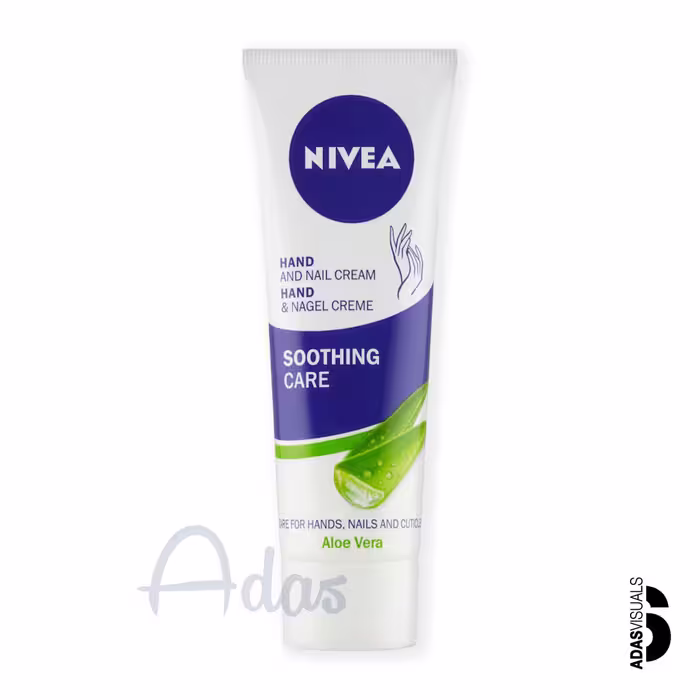 کرم دست و ناخن نیوآ مدل Soothing Care، حاوی عصاره آلوئه ورا، تسکین دهنده پوست های خشک و تحریک شده