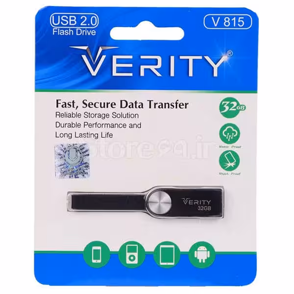 فلش مموری وریتی مدل VERITY V815 ظرفیت 32 گیگابایت