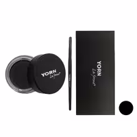 خط چشم ژله ای کاسه ای یورن رنگ مشکی  Yorn La Forme Black Gel Eyeliner