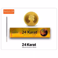 عود دست ساز 24 عیار 24Karat از برند ناندیتا NaNDITa جذب ثروت