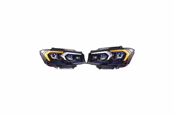 IMP - مجموعه چراغ جلو LED سری 3 BMW G20 G28   ویژگی DRL در روز 2019-2022