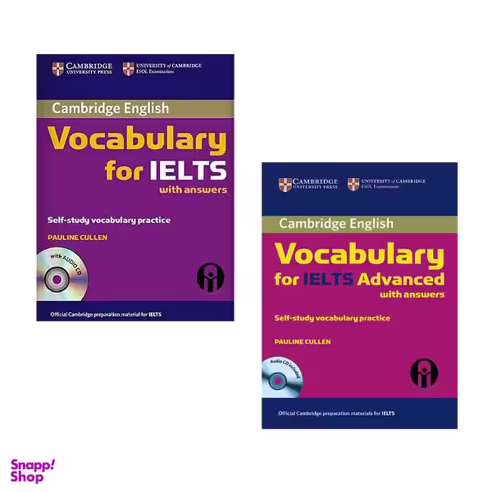 کتاب Vocabulary For IELTS اثر Pauline Cullen نشر الوند پویان 2 جلدی