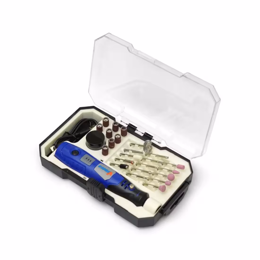 فرز مینیاتوری شارژی وی تولز مدل VT1212 مجموعه 43 عددی