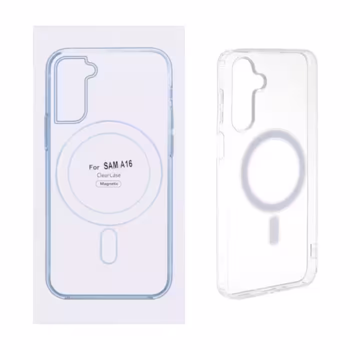 قاب شفاف Samsung Galaxy A16 با قابلیت شارژ MagSafe (پک دار)-کد5484