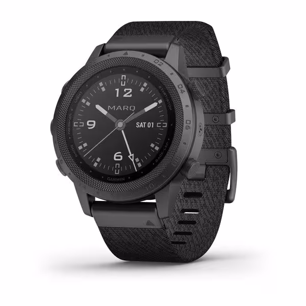 ساعت هوشمند گارمین مدل MARQ Commander Modern Tool با بند نایلون (با بافت ژاکوارد)